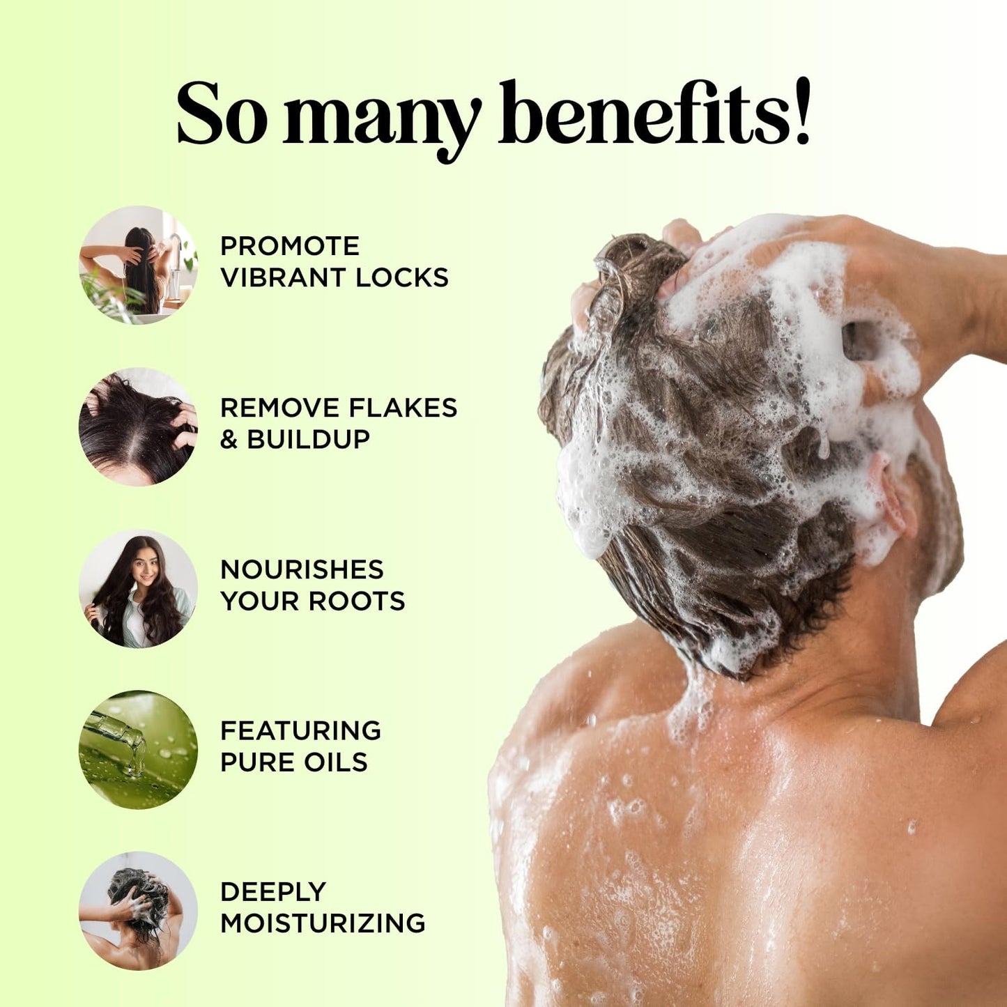 Sulfate Free Shampoo and Conditioner Set - Tea Tree Sage and Rosemary Shampoo and Conditioner for Dry Flaky Scalp Care - Deep Cleansing Color Safe Beauty & Personal Care Maple Holistics