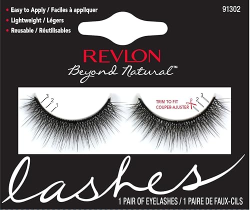 Revlon Single Pair Lashes, Lenghtening (91302) Beauty & Personal Care REVLON