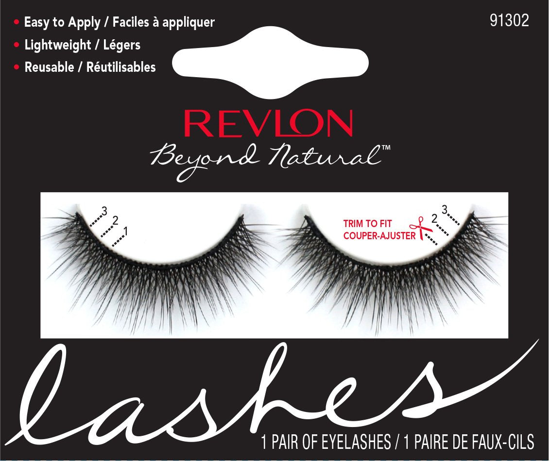 Revlon Single Pair Lashes, Lenghtening (91302) Beauty & Personal Care REVLON