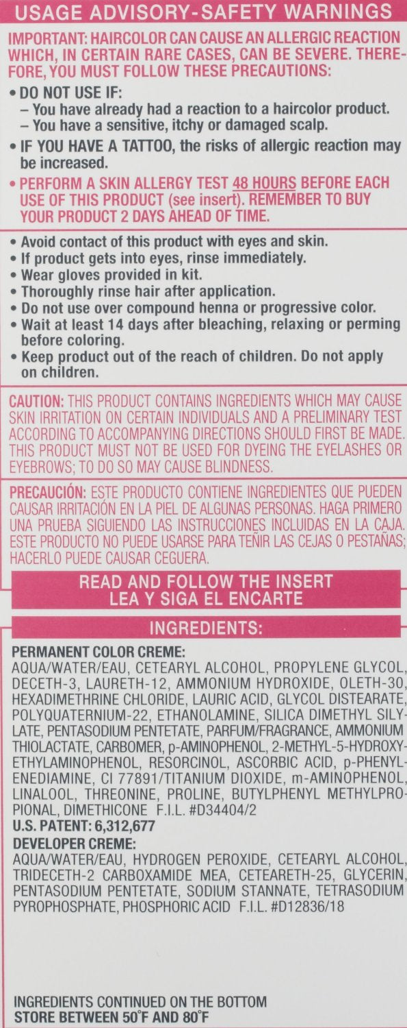 L'Oreal Paris Excellence Creme Triple Protection Hair Color, Light Auburn (Warmer) [6R] 1 ea (Pack of 2) Beauty & Personal Care L'ORÉAL