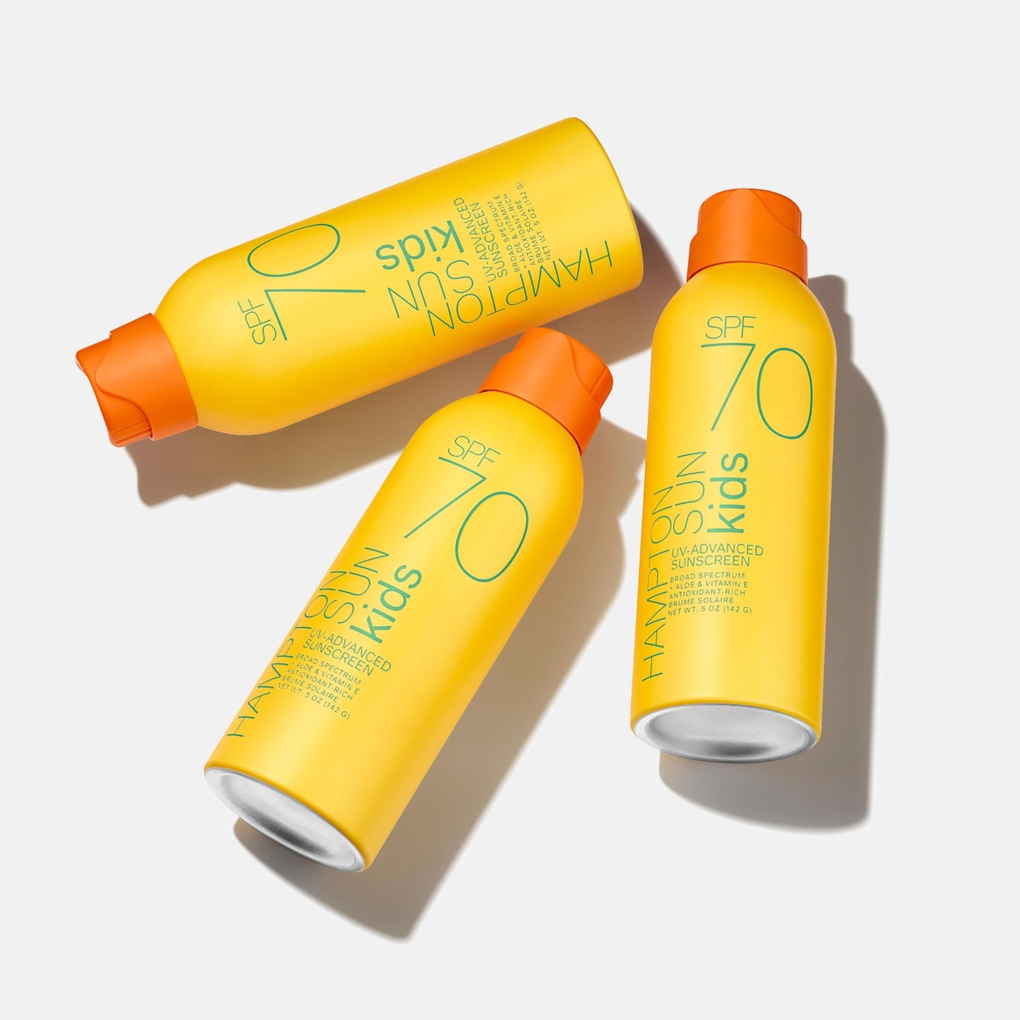 Hampton Sun SPF 70 Continuous Mist Sunscreen for Kids, Broad Spectrum + Advanced Water/ Sweat Resistance, Antioxidant-Rich Vitamin E + Aloe Beauty & Personal Care Hampton Sun