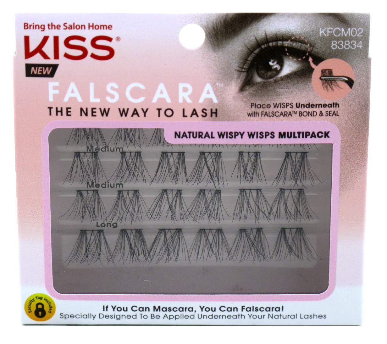 Kiss Falscara Natural Wispy Wisps Multi-Pack (Pack of 2) Beauty & Personal Care KISS