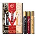 Ellis Brooklyn LOVE TRIANGLE Fragrance Trio Set of 3 x 10ml Eau de Parfum Rollerballs - APPLE LOVE, VANILLA MILK, MYTH - Vegan, Cruelty-Free Beauty & Personal Care Ellis Brooklyn