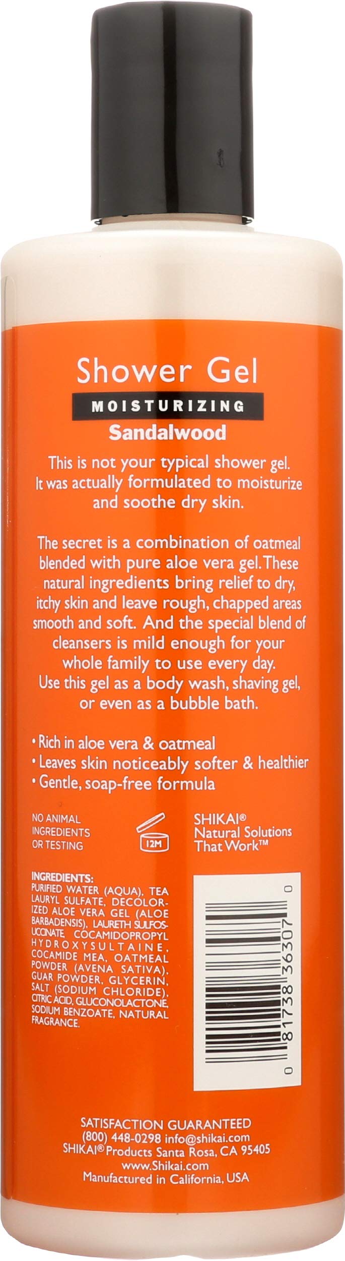 Shikai Shower Gel Sndlwood Beauty & Personal Care ShiKai