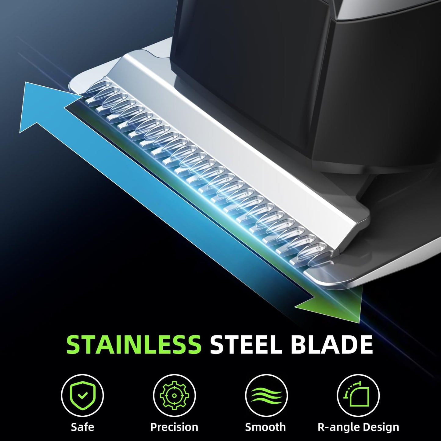 Beard Trimmer for Men, All in One Mens Grooming Kit, Stainless Steel Blade Cordless Hair Clippers, 150-Min Long Runtime, IPX7 Waterproof, 3 Speeds Beauty and Personal Care Spacekey