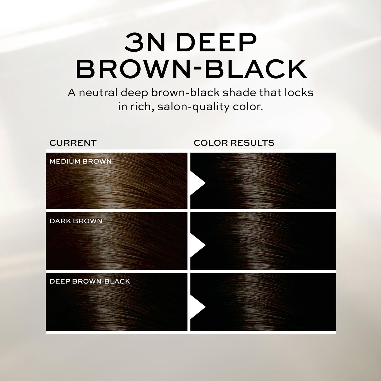 John Frieda Precision Foam Color Permanent Color, 3N Brilliant Brunette Deep Brown-Black 1 applicati Beauty & Personal Care John Frieda
