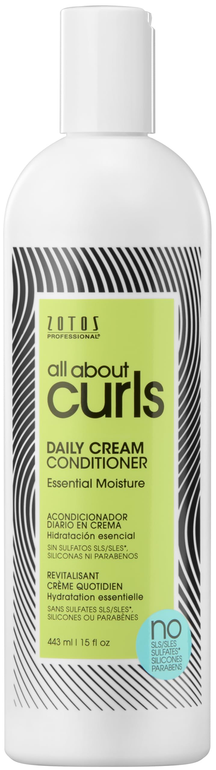 ALL ABOUT CURLS Daily Cream Conditioner Essential Moisture for All Curly Hair Types | Strengthens | 3X Resistance to Breaking | Cruelty-Free Beauty & Personal Care ALL ABOUT CURLS