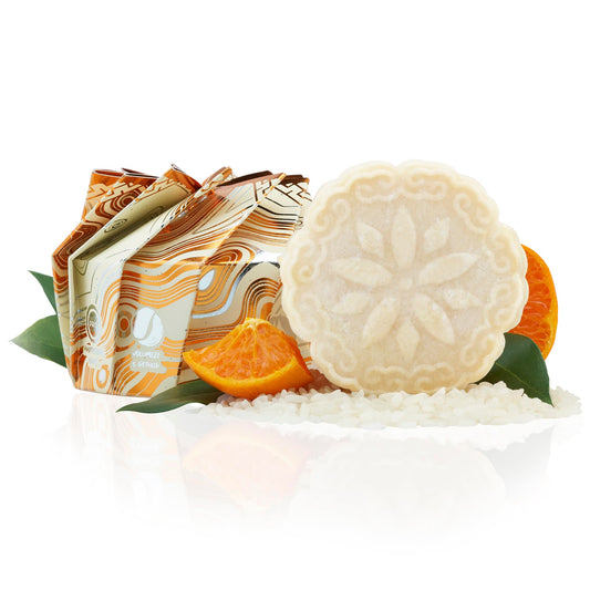 Viori Citrus Zest Essential Oil Shampoo Bar Made with Rice Water - Handcrafted All Natural Shampoo Bars - Sulfate Free Beauty & Personal Care Viori