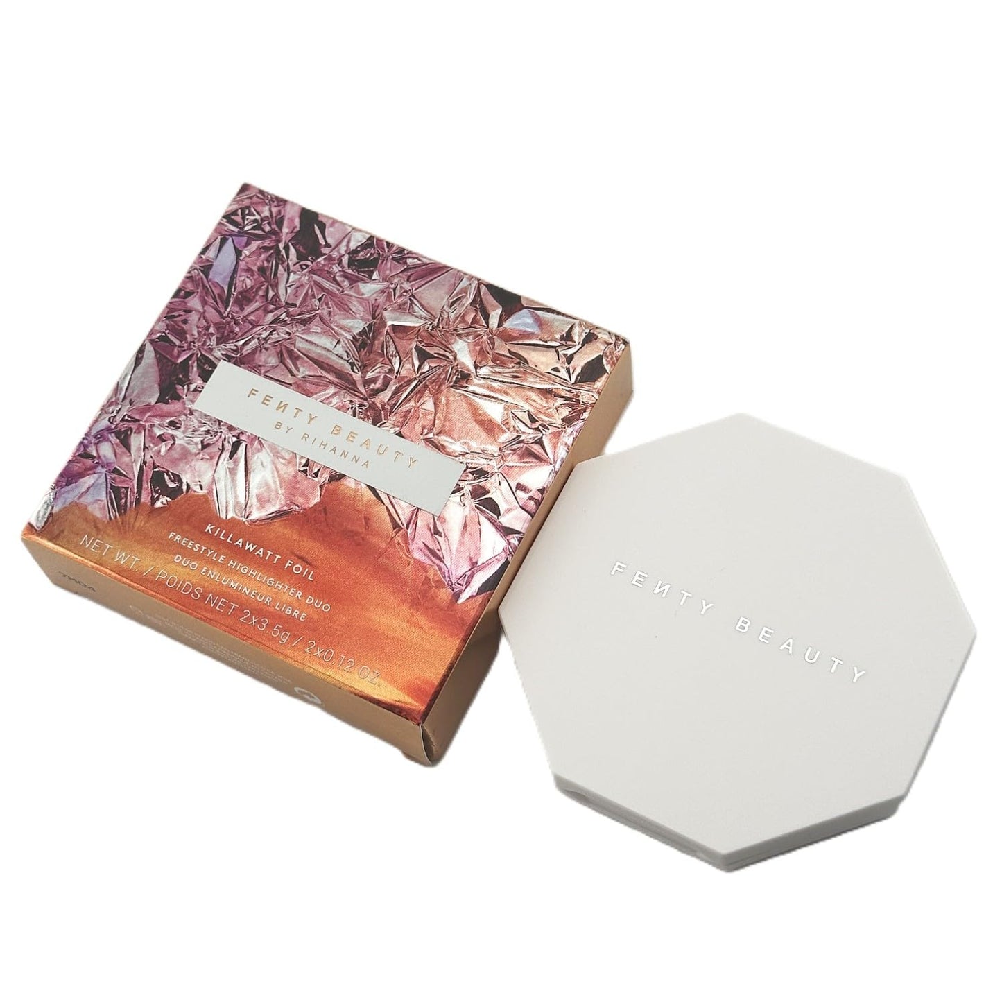 Fenty Beauty Killawatt Foil Ftrrdtyle Highlighter Duo (7daywknd/Poolside) Beauty & Personal Care FENTY BEAUTY