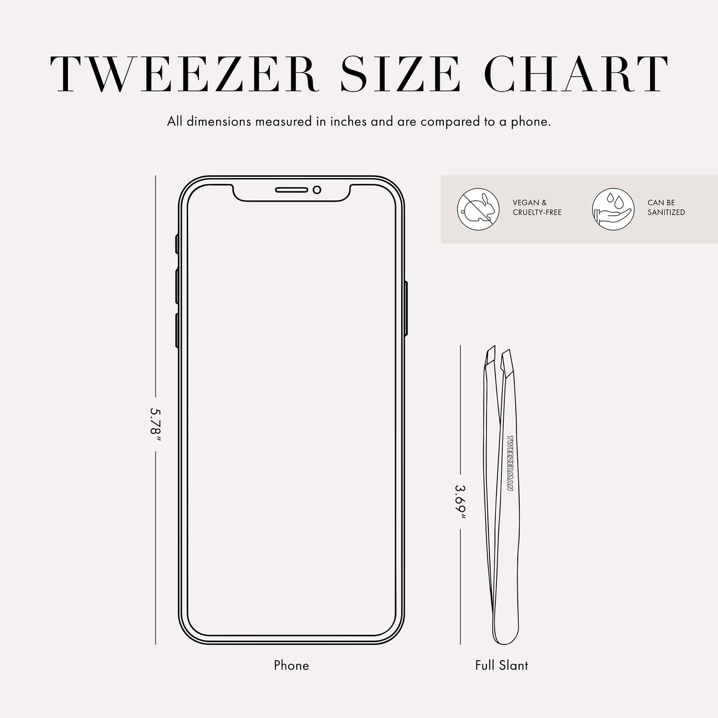 Tweezerman Slant Tweezer -Blue Jewel Model No. 1230-B09R, multi Beauty & Personal Care Tweezerman