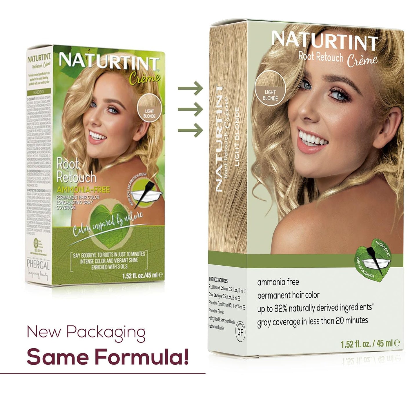 Naturtint Light Blonde Root Retouch Amonie Free, 1.52 FZ Beauty & Personal Care Naturtint