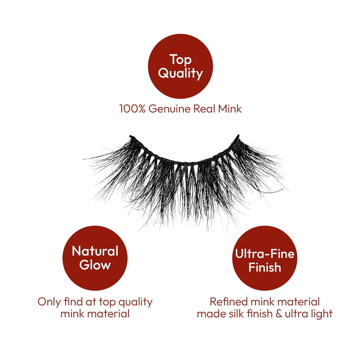 i•ENVY False Lashes, Imperial Mink High-End Eyelashes, Handcrafted Dramatic Natural Lashes, Wispy Fluffy Volume Extension Eyelashes (CHARLOTTE) Beauty & Personal Care i•ENVY