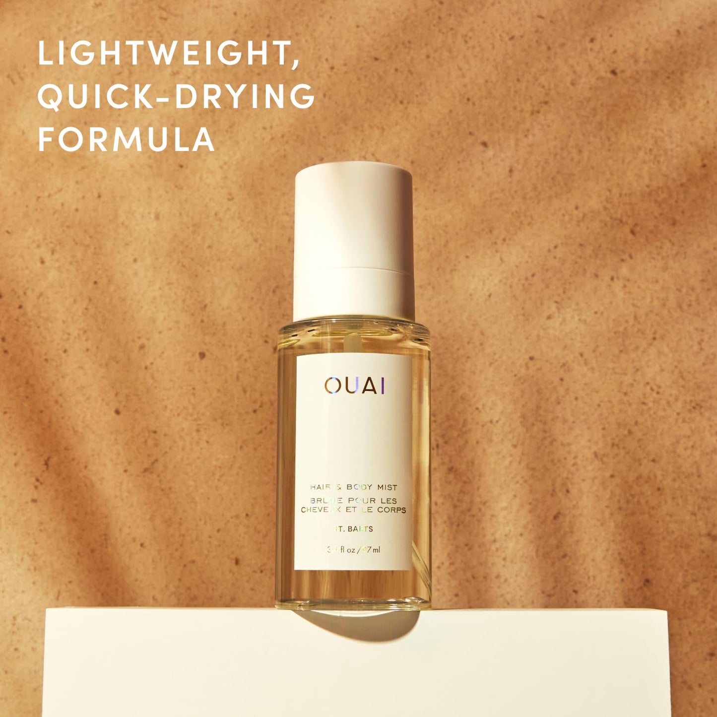 OUAI St. Barts Hair and Body Mist - Tropical-Scented Hair Perfume and Body Spray - Notes of Dragonfruit, Orange Blossom, Tuberose & Musk (8 Fl Oz) Beauty & Personal Care OUAI