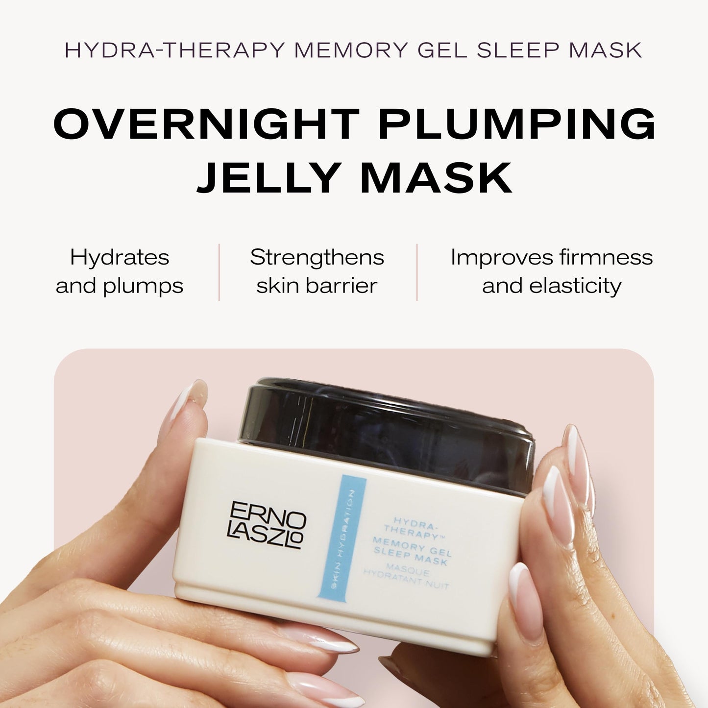 Erno Laszlo Hydra-Therapy Memory Gel Sleep Mask, Overnight Hydration, Leave-on Face Mask with Antioxidants and Vitamin E for Smooth and Elastic Skin Beauty & Personal Care Erno Laszlo