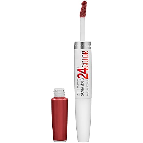 Maybelline SuperStay 24 2-Step Liquid Lipstick Makeup, Everlasting Wine, 1 kit Beauty & Personal Care MAYBELLINE