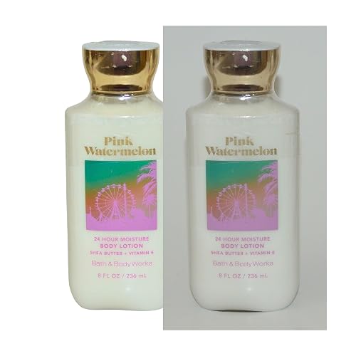 Bath & Body Works Body Lotion Pack of 2, 8oz Each (Pink Watermelon) Beauty & Personal Care Bath & Body Works