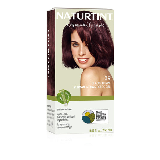 Naturtint 3R Black Cherry Permanent Hair Color (Pack of 1), Ammonia Free, Vegan, Cruelty Free, up to 100% Gray Coverage, Long Lasting Results Beauty & Personal Care Naturtint