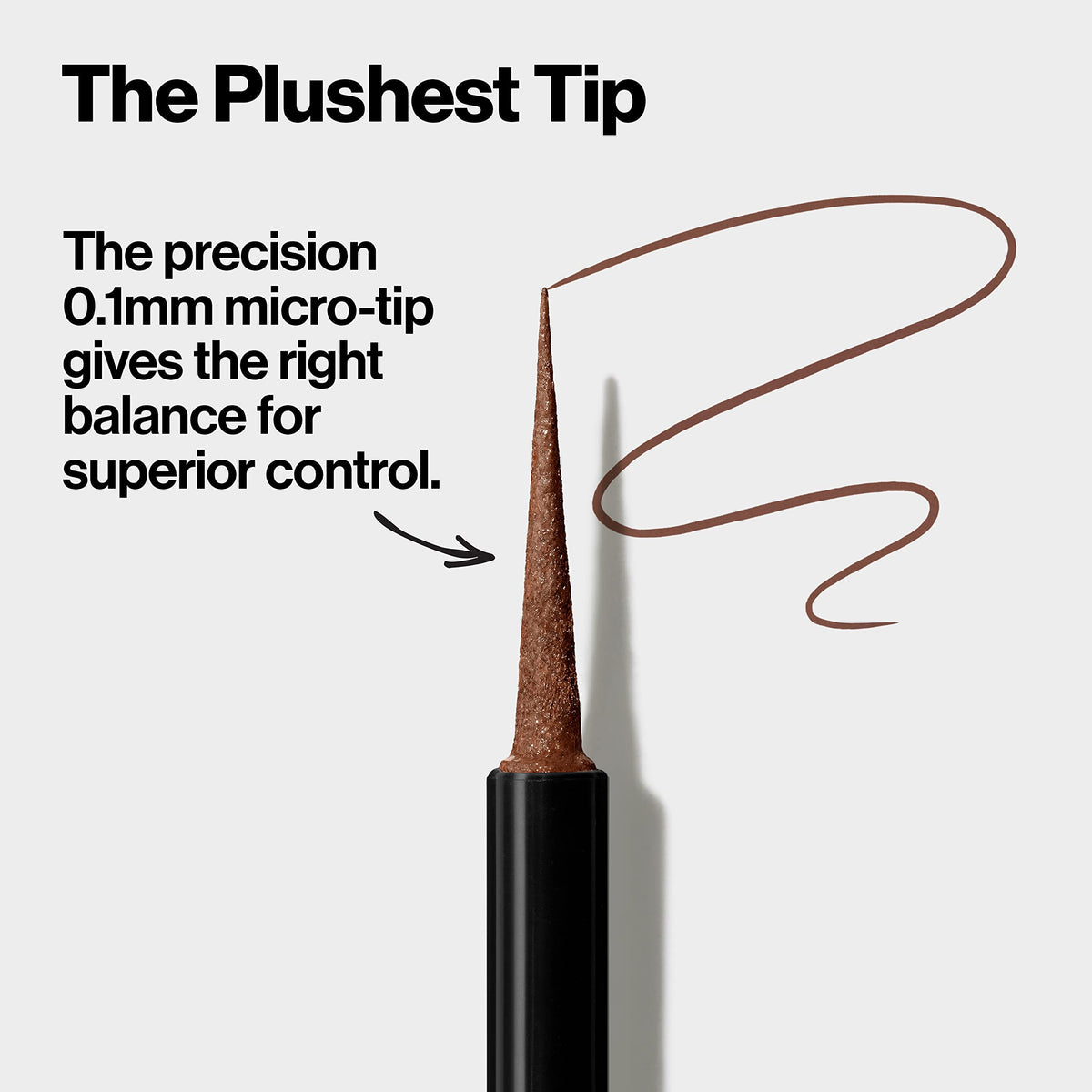 REVLON ColorStay Micro Easy Precision Liquid Eyeliner, Waterproof, Smudgeproof, Longwearing, Stocking Stuffer for Her, 302 What the Fudge, 0.057 fl oz Beauty & Personal Care REVLON