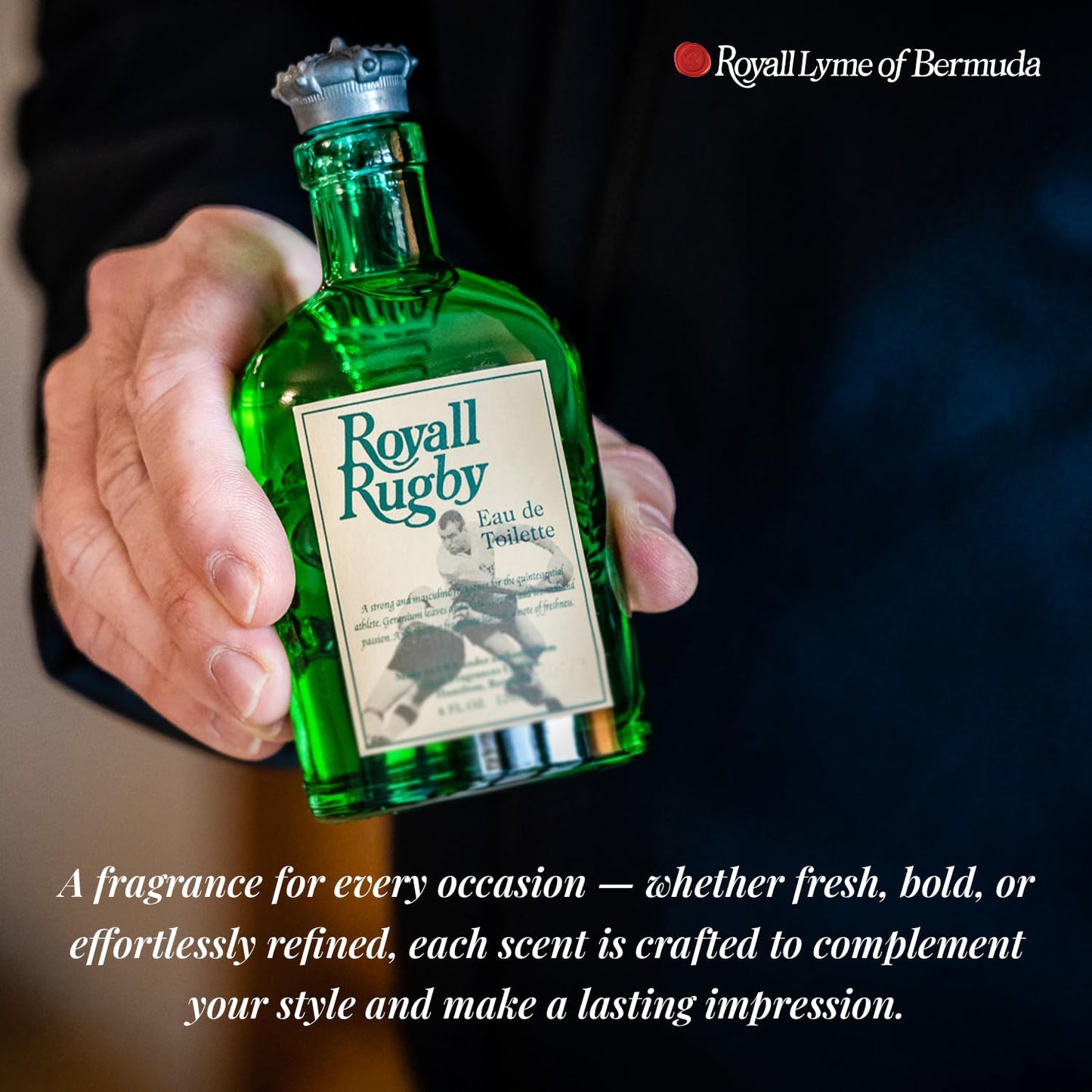 ROYALL RUGBY, Men's Eau de Toilette, Fresh Green & Citrus Fragrance - 2 Fl oz Splash Beauty & Personal Care ROYALL LYME