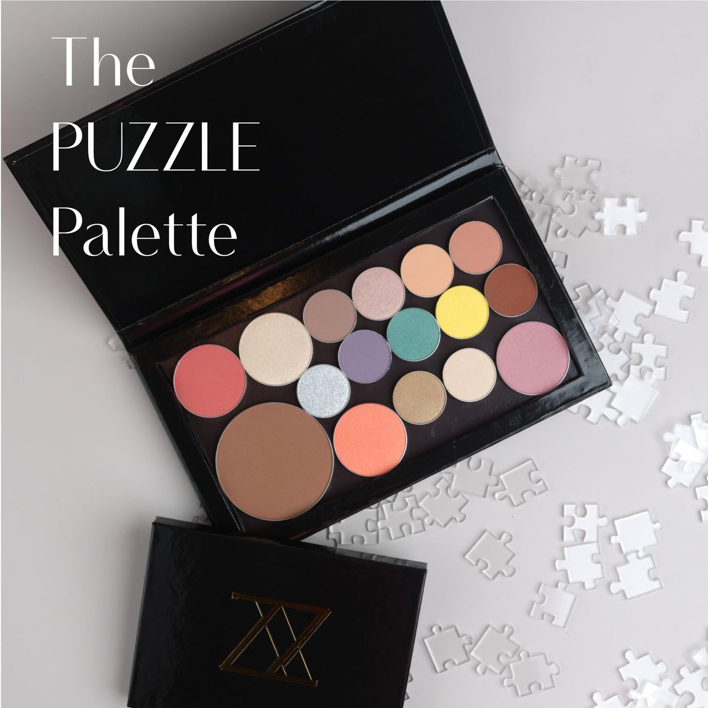 Puzzle Bronzer | Single Pan, Magnetic, Powder, Blendable, Buildable, Long Lasting, Clean, Vegan, Cruelty-Free, Paraben-Free, Eco-friendly, High Beauty & Personal Care PUZZLE
