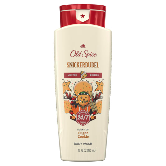 Old Spice Body Wash for Men, Holidudes Holiday Edition, 24/7 Holiday Freshness, Lasting Scent and Rich Lather, Stocking Stuffer, Snickerdudel Sugar Beauty and Personal Care Old Spice Default Title