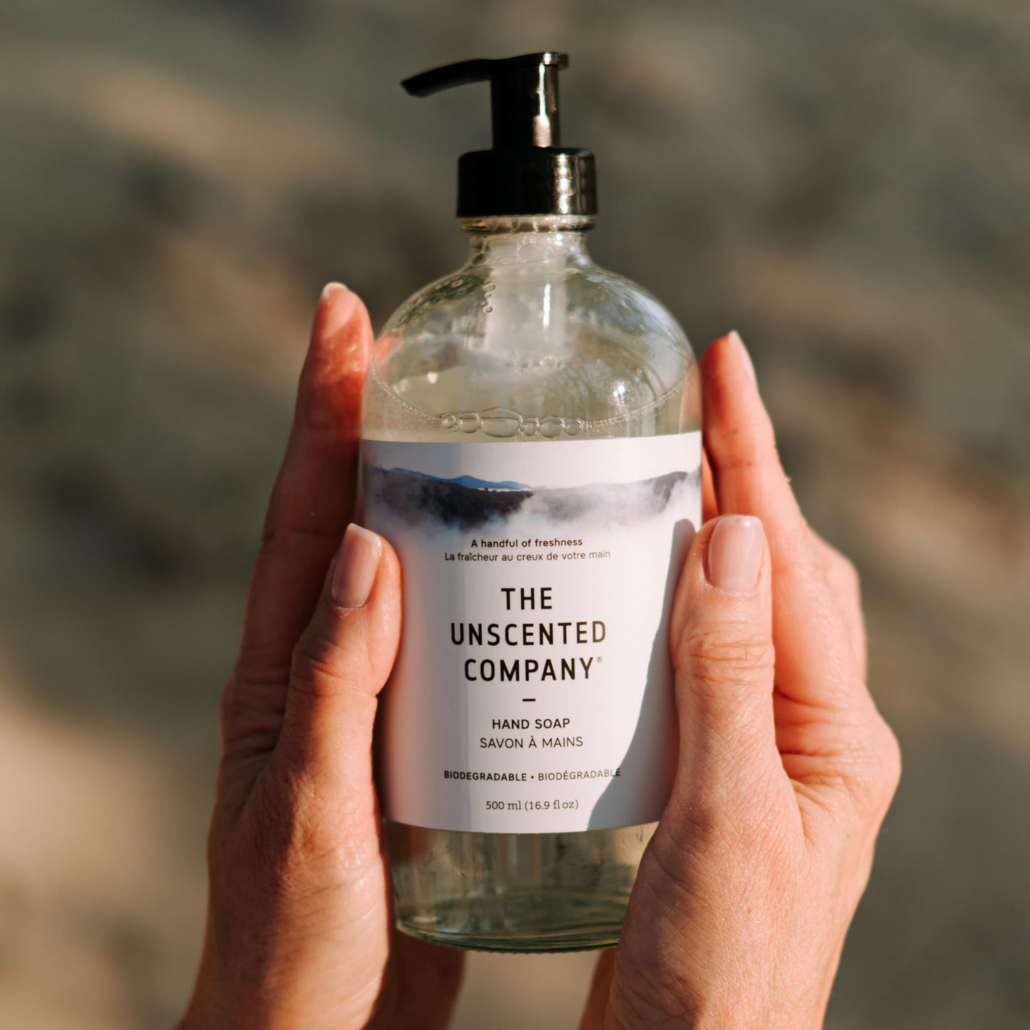 The Unscented Company, Hand Soap Liquid Glass Bottle, 16.9 Fl Oz Beauty & Personal Care The Unscented Company