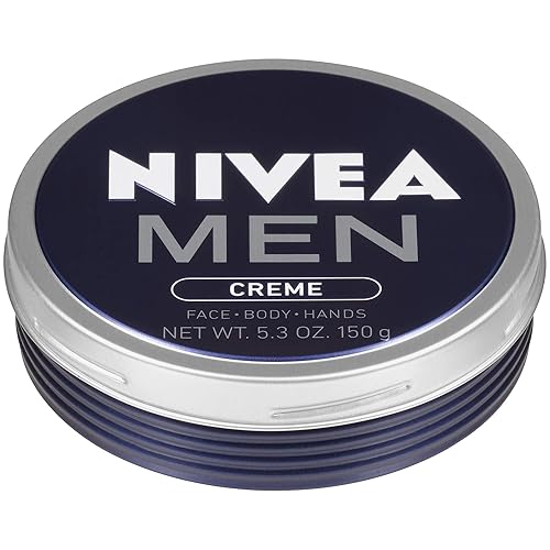 NIVEA MEN Creme - Multipurpose Cream for Men - Face, hand and Body Lotion - 5.3 oz. Tin Beauty & Personal Care NIVEA MEN