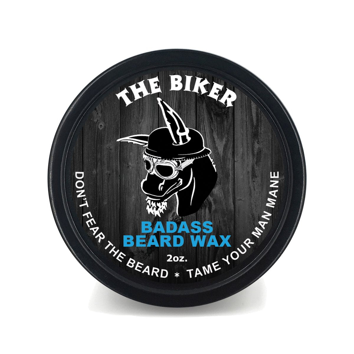Badass Beard Care Beard Wax For Men - The Biker, 2 oz - Softens Beard Hair, Leaves Your Beard Looking and Feeling More Dense Beauty and Personal Care Badass Beard Care