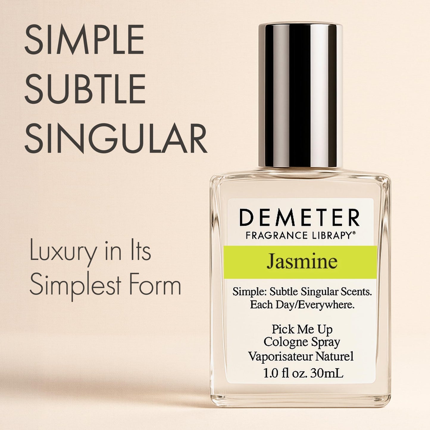 DEMETER Natural Perfume Spray Cologne for Women, Jasmine, 1 oz Beauty & Personal Care DEMETER