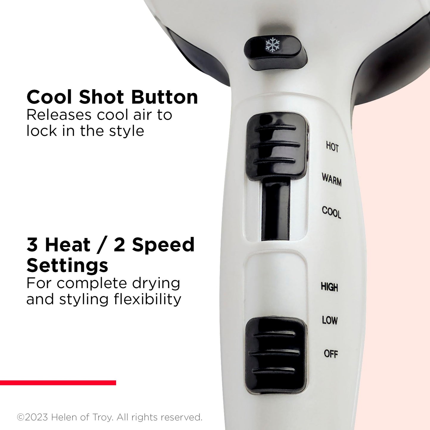 Revlon Shine Booster Hair Dryer | 1875W Smooth Blowout and Maximum Volume Beauty & Personal Care REVLON