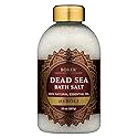 Bokek Bokek Organic Neroli Bath Salt, Dead Sea Salt Scented With Certified Organic Essential Oil, 20 Ounce Jar, White, Neroli, 20 ounces Beauty & Personal Care Bokek