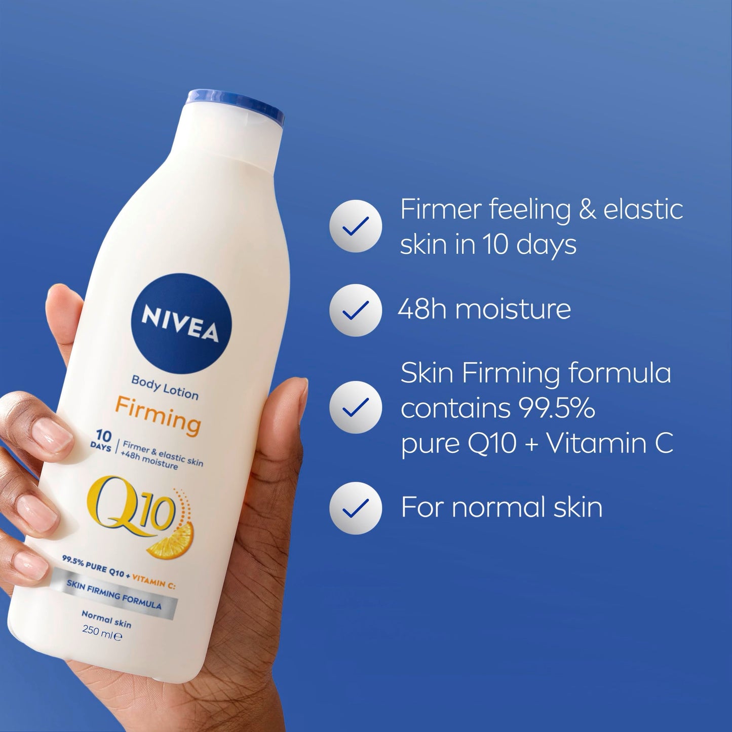 Nivea Q10 Energy Plus Firming Body Lotion - 250 ml Beauty & Personal Care NIVEA