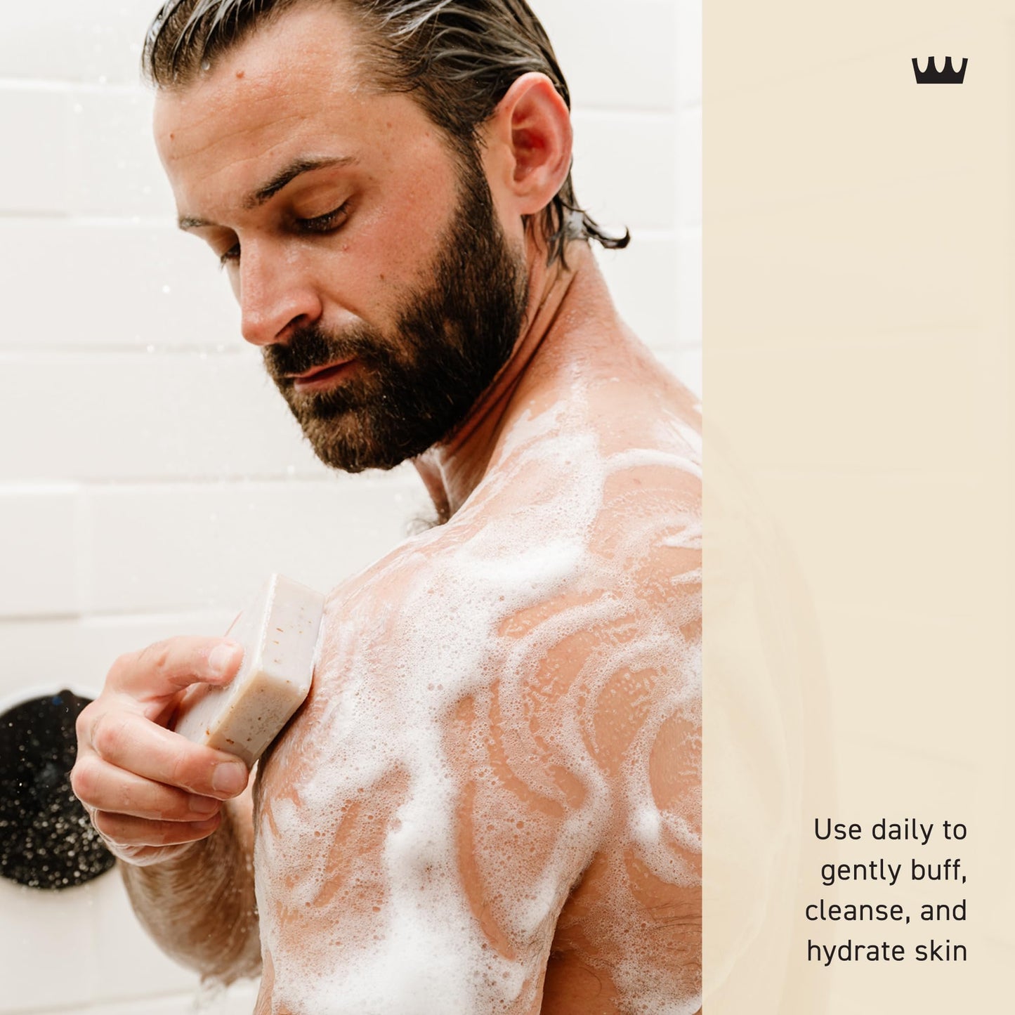 Cremo Exfoliating Body Bar for Men, Italian Bergamot Scent, Multi-Layered Fragrance That Buffs, Cleanses and Hydrates Skin, 5oz Beauty & Personal Care Cremo