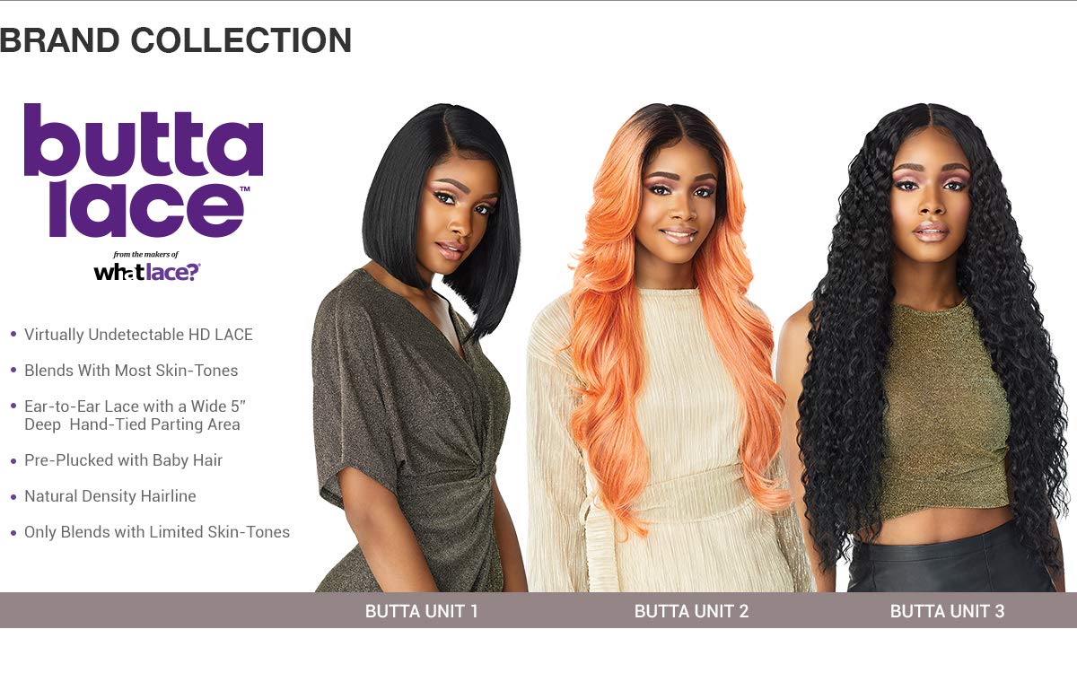 Sensationnel Butta LaceWig-Unit 2, MP/GOLD