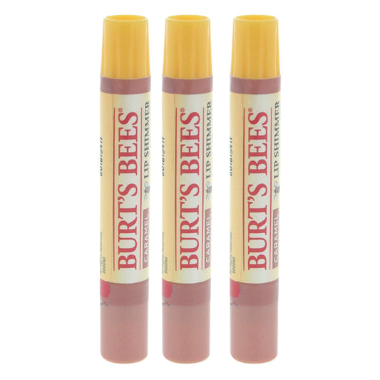 Burt's Bees Lip Shimmer, Caramel, 0.09 Ounces each (Value Pack of 3) Beauty & Personal Care Burt's Bees