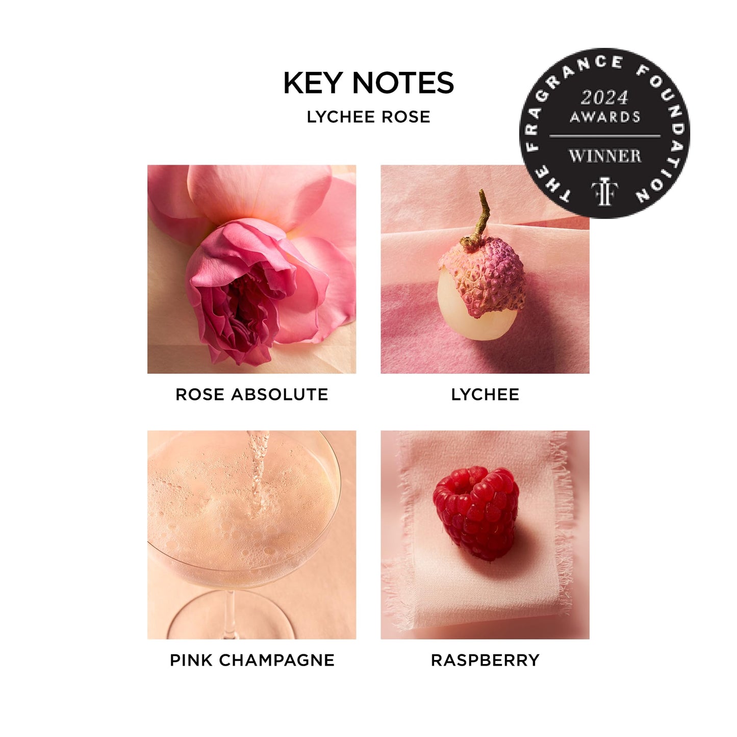 NEST New York Lychee Rose Fine Fragrance Set - Includes 50 mL (Full Size) & 8 mL (Travel Spray) - Vegan, Cruelty Free Beauty & Personal Care NEST New York