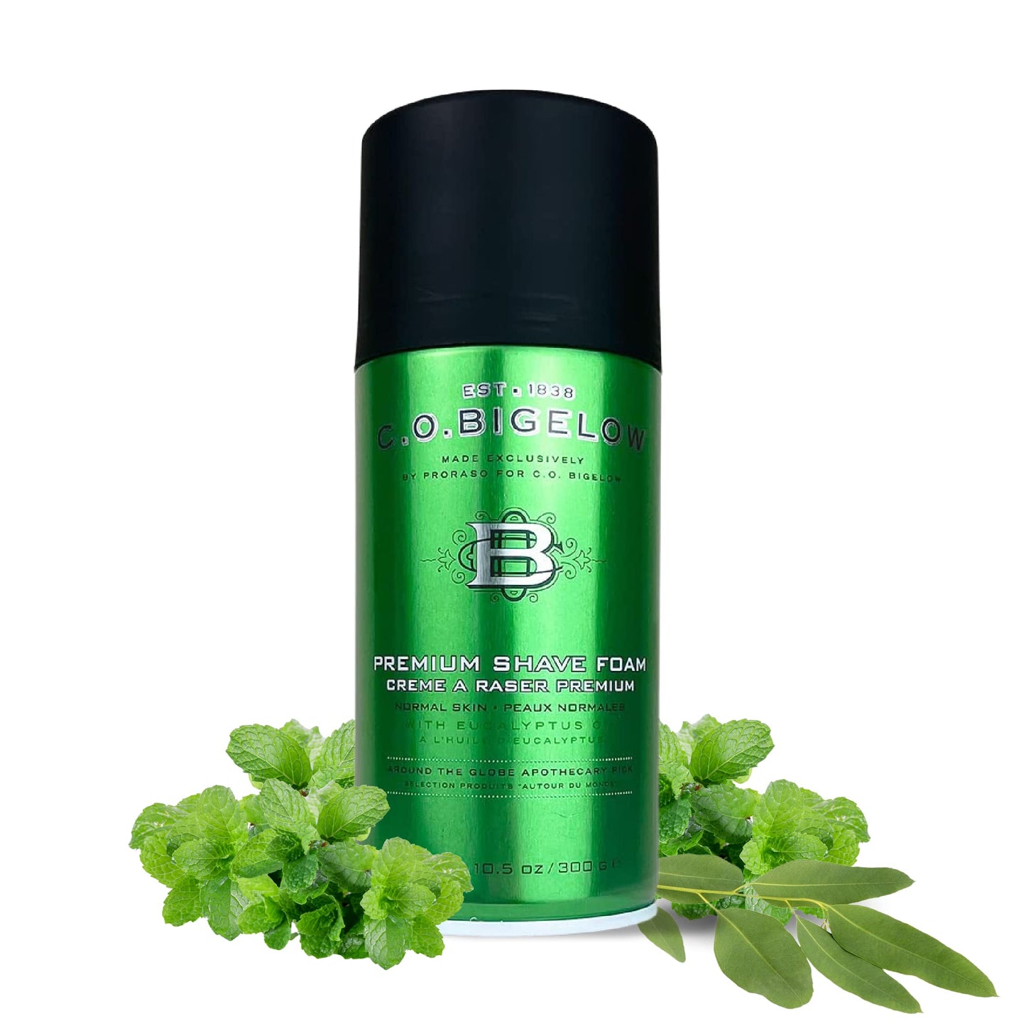 C.O. Bigelow Shaving Foam, 5.2 oz Mens Shaving Cream, Shave Foam for Men with Eucalyptus Oil for All Skin Types Beauty & Personal Care C. O. Bigelow