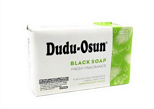 Tropical Naturals Dudu Osun Black Soap Pure Ingredients US Ship, Original, 5 Ounce (Pack of 3) Beauty & Personal Care Tropical Naturals