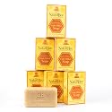 The Naked Bee Oatmeal & Honey Triple Milled Soap, 5 Ounce, 6 Pack, Orange Blossom Honey Beauty & Personal Care The Naked Bee