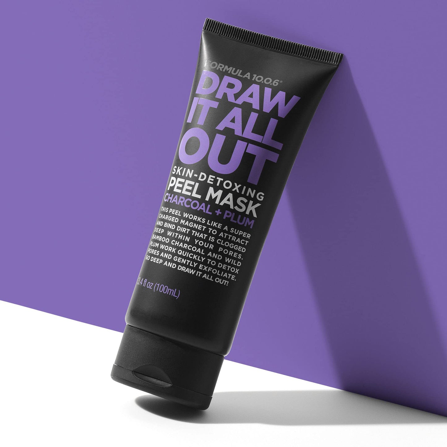FORMULA 10.0.6 - Draw It All Out Skin-Detoxing Charcoal Peel Mask 3.4 fl oz (100ml) Beauty & Personal Care FORMULA 10.0.6