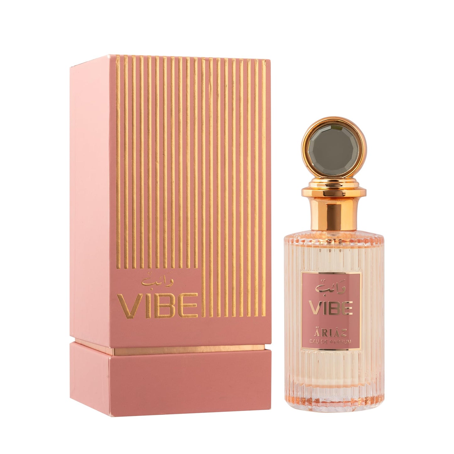 ARIAZ Vibe Women Eau De Parfum - Playful Candy Gourmand with Black Currant, Raspberry, Lemon Fizz, Cotton Candy, Vanilla & Musk - Long Lasting Oil Beauty & Personal Care ARIAZ