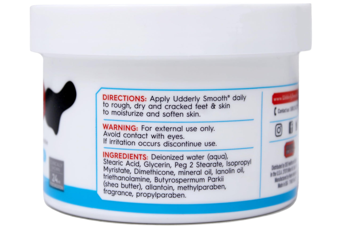 Udderly Smooth Foot Cream with Shea Butter 8 oz Beauty & Personal Care UDDERLY SMOOTH