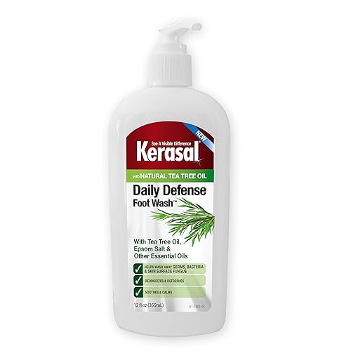 Kerasal Daily Defense Foot Wash Daily Cleanser for Feet, 12 Ounce (Packaging May Vary) Beauty & Personal Care Kerasal