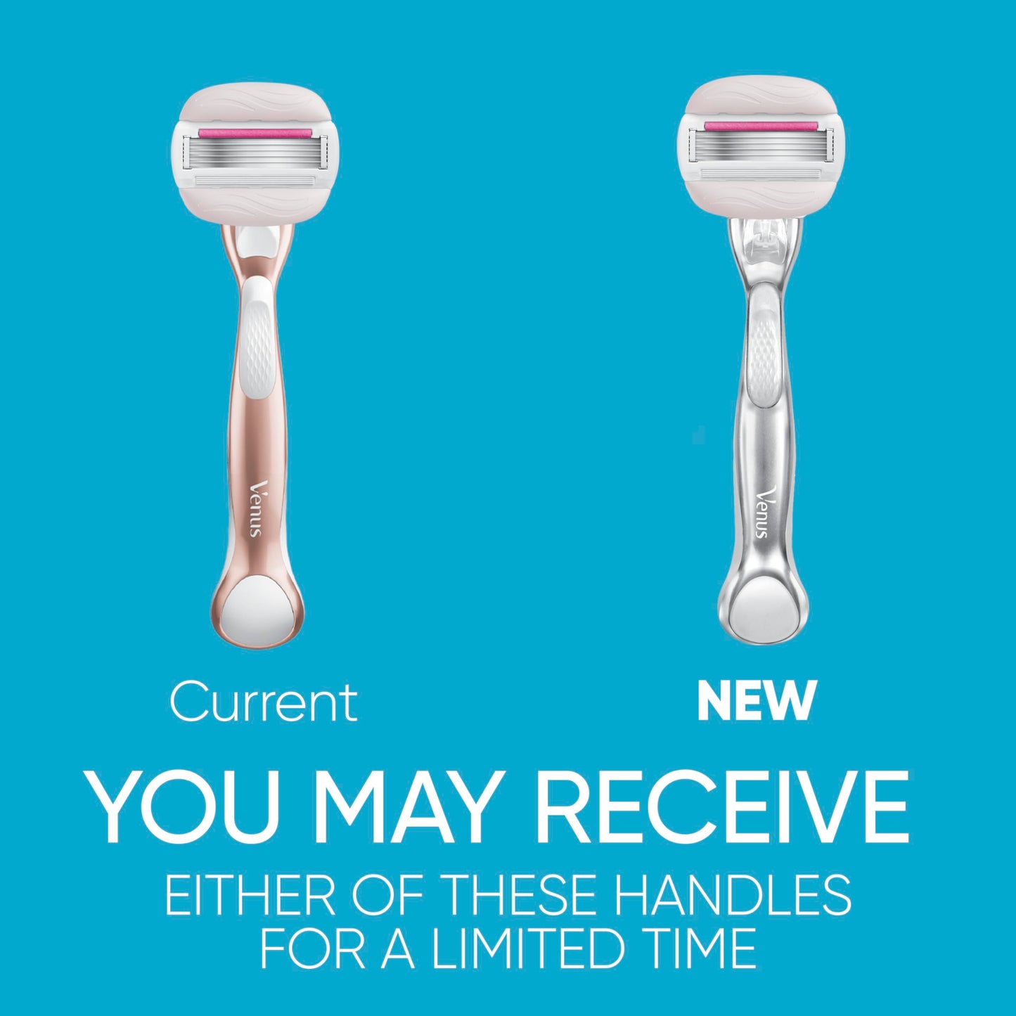 Gillette Venus Razor for Women, ComfortGlide plus Olay Sugarberry, Rose Gold Metal Handle + 4 Blade Refills, 5-Blade Razor Cartridges, Moisture Bars Beauty and Personal Care Gillette Venus