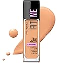 Maybelline Fit Me Dewy + Smooth Liquid Foundation Makeup, Sun Beige, 1 Count (Packaging May Vary) Beauty & Personal Care MAYBELLINE