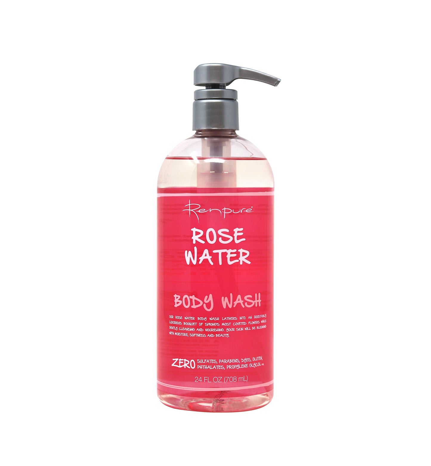 Renpure Rose Water Body Wash 24 Ounce Beauty & Personal Care RENPURE