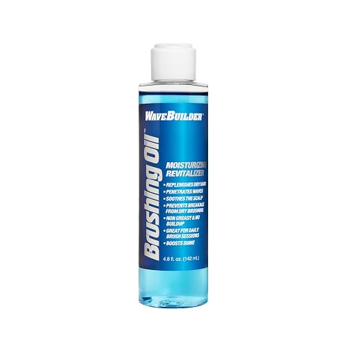 WAVEBUILDER Brushing Oil Moisturizing Revitalizer 4.7 FL OZ Beauty & Personal Care WAVEBUILDER
