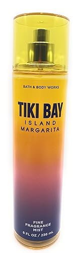 Bath & Body Works Tiki Bay - Island Margarita Fine Fragrance Mist 8 Fluid Ounce (2020 Limited Edition) Beauty & Personal Care Bath & Body Works
