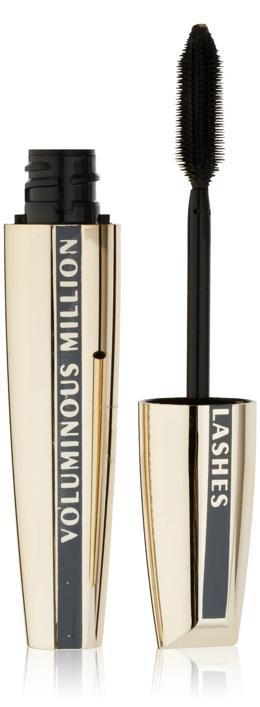 L’Oreal Paris Makeup Voluminous Million Lashes Mascara Volumizing, Defining, Smudge-Proof, Clump-Free Lengthening, Collagen Infused Eye Makeup