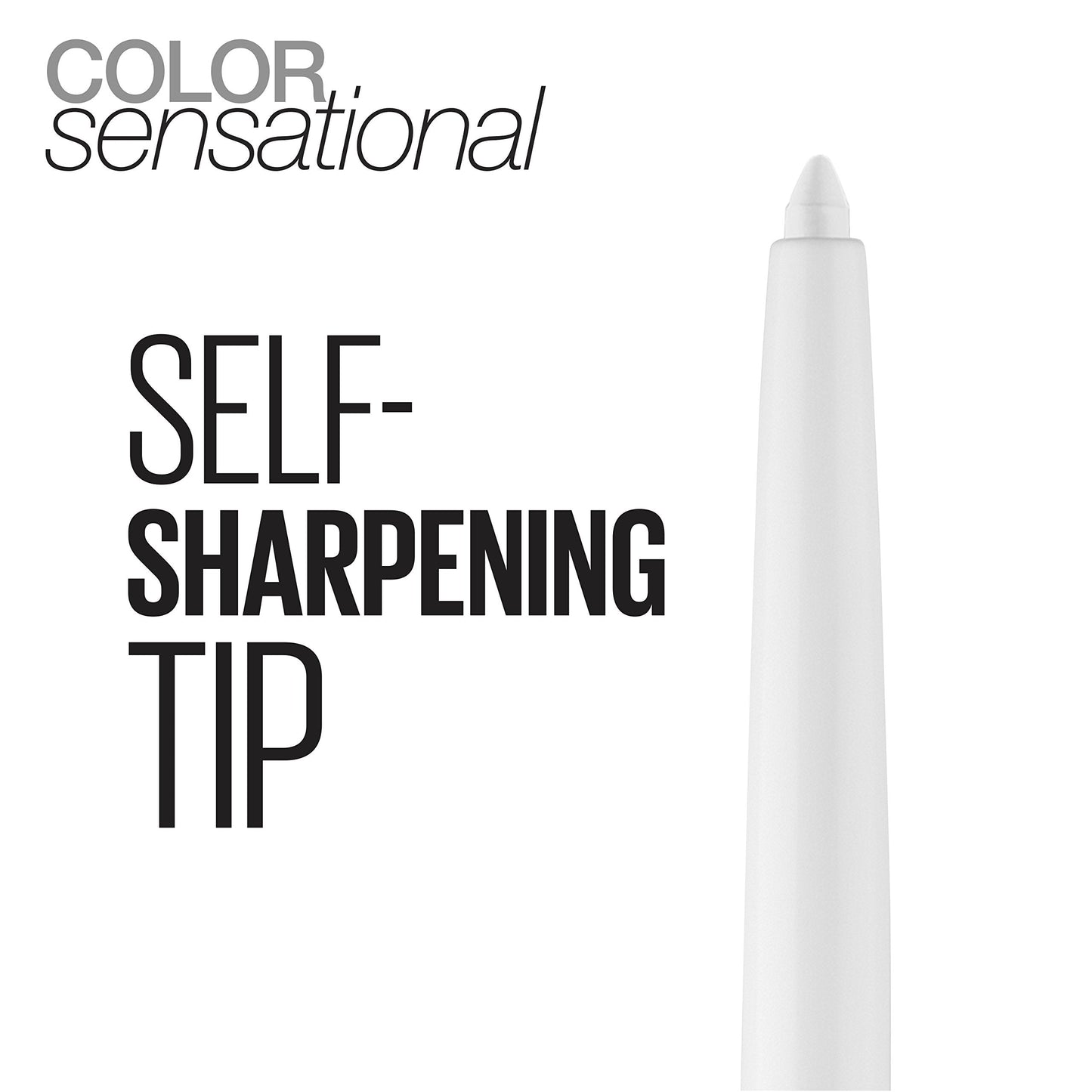 Maybelline Color Sensational Shaping Lip Liner with Self-Sharpening Tip, Clear, 1 Count Beauty & Personal Care MAYBELLINE